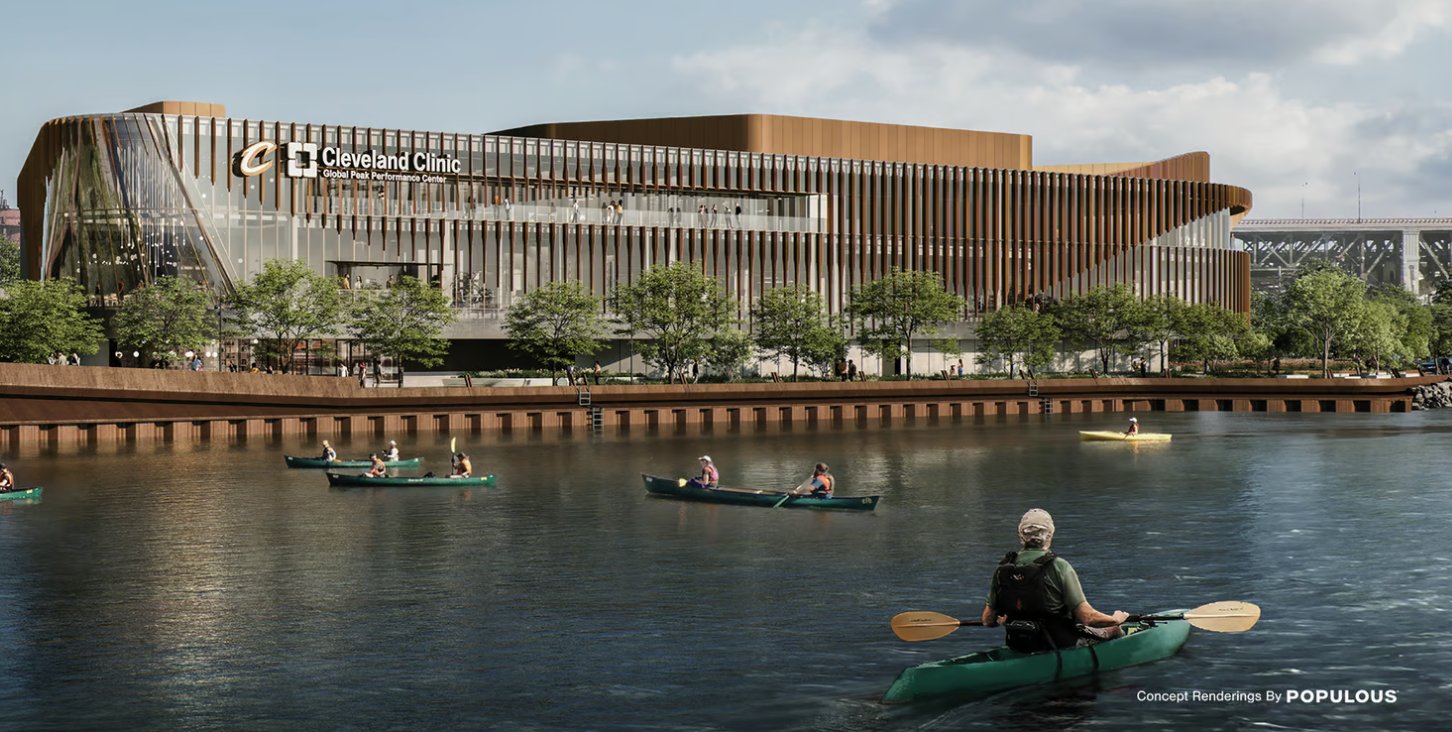   Rendering of the Global Peak Performance Center (Populous)  