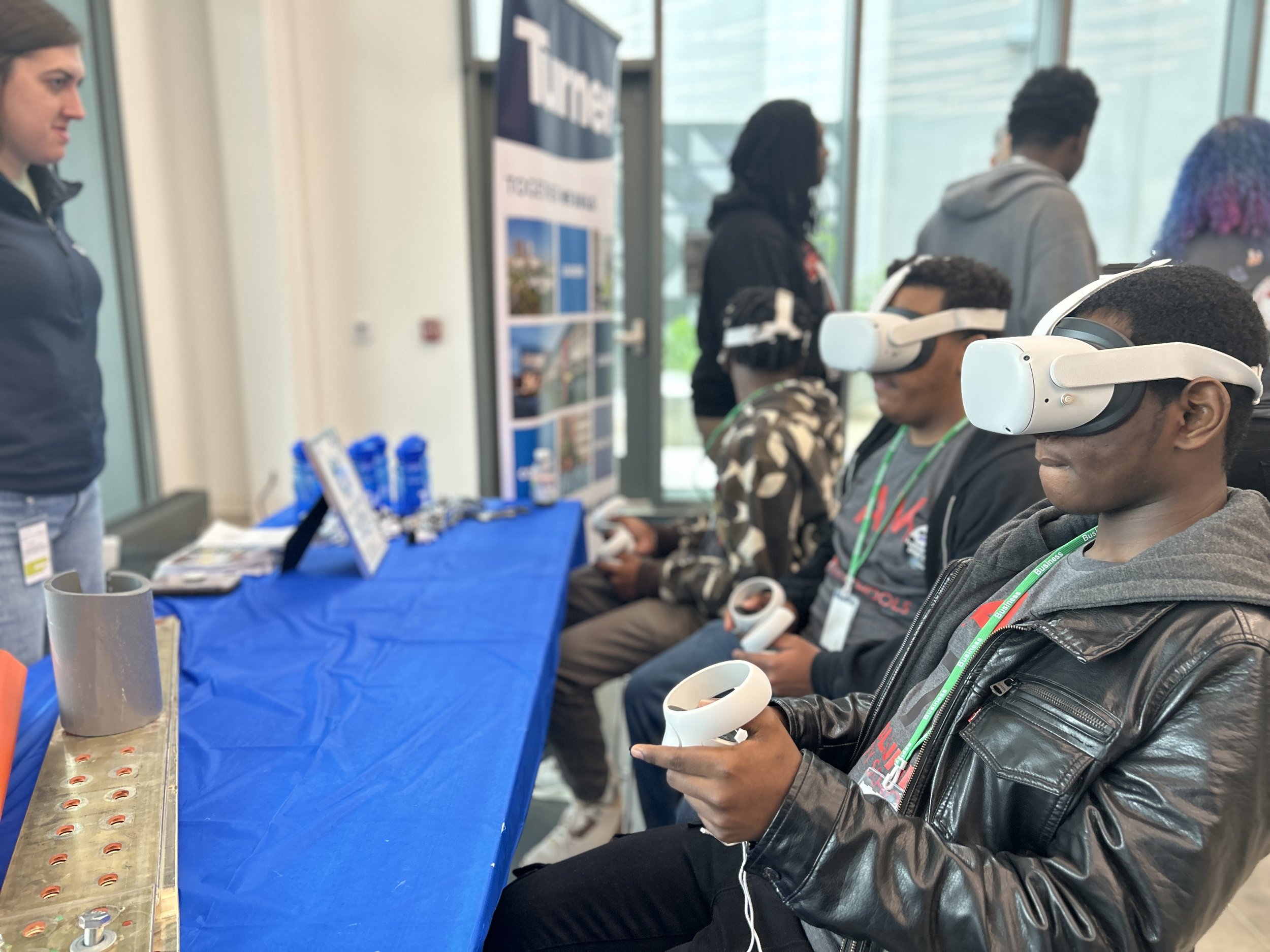 Columbus City Schools high school students visit Meta’s New Albany Data Center as part of 2023 Ohio Tech Day.