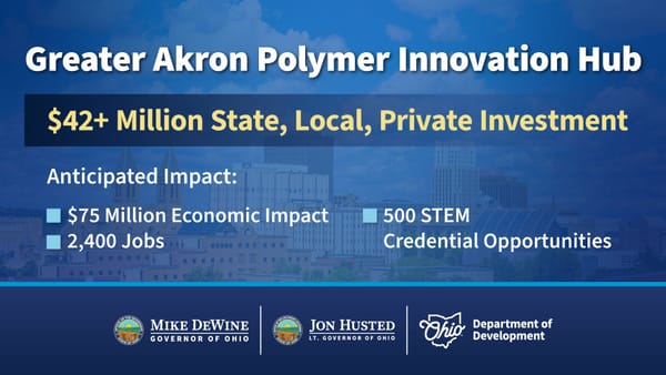 Polymer Powerhouse: Akron's new $31 million innovation hub